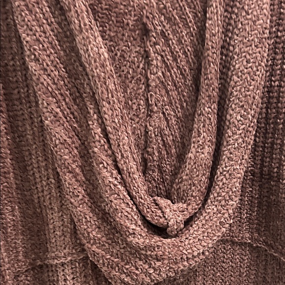 POL Chocolate Knit Crew Neck Sweater - Picture 4 of 7